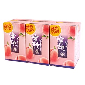 维他奶 蜜桃味红茶饮料 250ml*6